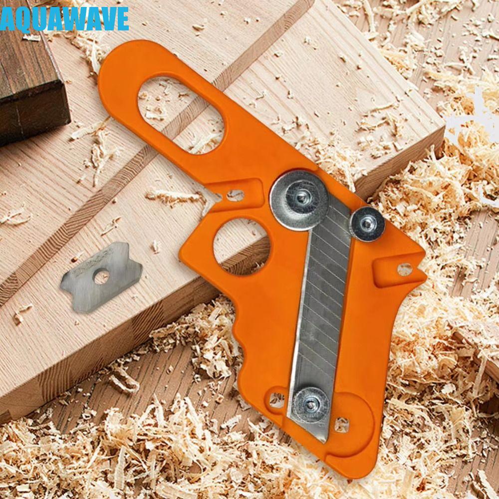 AQUAWAVE Manual Edge Banding Trimmer, มัลติฟังก์ชั่นแบบพกพา Edge Trimmer, ที่แม่นยําโค้งมน Arc Chamf