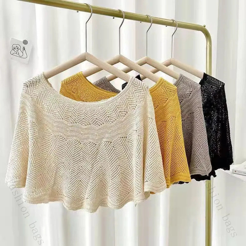 เสื้อคลุมไหล่ถักหลวมสบาย มีริบบิ้นและป้องกันลม เหมาะสำหรับผู้หญิง