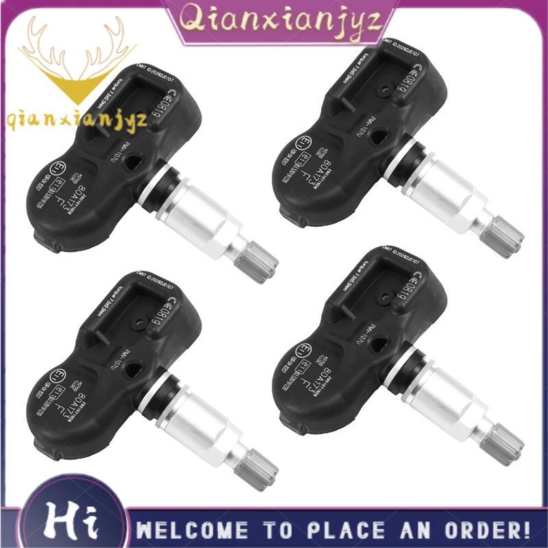 TPMS 433MHz ความดันยางเซนเซอร์ 4PCS 40700-1LL0C PMV-107U สําหรับ M35H M30D MICRA ยางรถ
