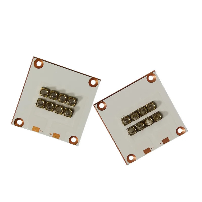 24W 405nm UV LED โมดูลสูง 365nm 385nm Uv Led Curing โคมไฟชิป 395nm Inkjet หน้าจอการพิมพ์ 3D เครื่องพ