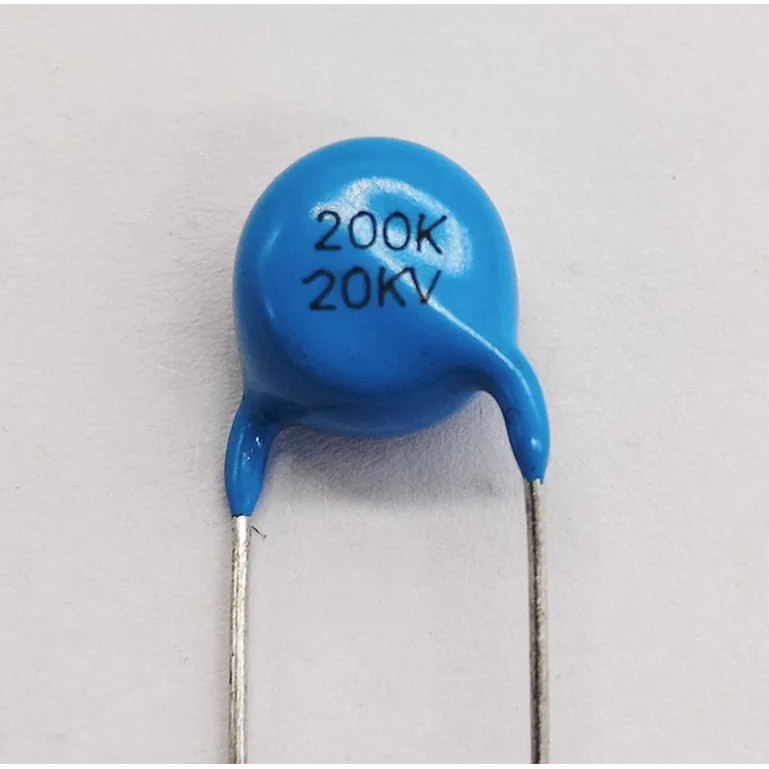 20PCS ความถี่สูงสีฟ้าเซรามิคชิปตัวเก็บประจุ 20KV 200K 20pF Fhigh-แรงดันไฟฟ้าเซรามิค dielectric Capac