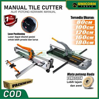 UNICORN TOOL Alat Potong Keramik Granit Manual 60cm 80cm 100cm 120cm