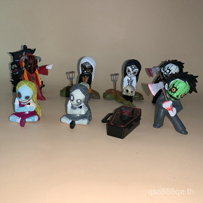 ของแท้จํานวนมาก MEZCO Ant Living Dead Doll Living Dead Dolls Series รุ่น Q