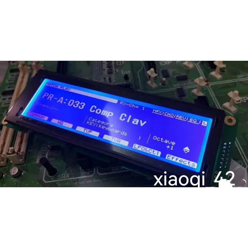 LCD สําหรับ Roland xv-5080 JD-990 XP-60 XP-80 JV-2080 MC-80 EX ซ่อมเปลี่ยน