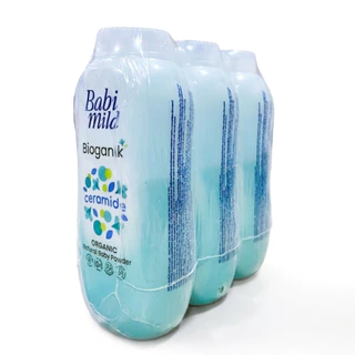 Babi Mild Baby Powder 160 G. Pack 3 / แป้งเด็ก เบบี้มายด์ ขนาด 160 กรัม. แพค3 แป้งฝุ่น / แป้งเด็ก