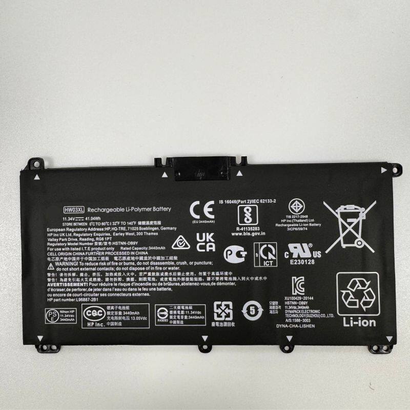 Applicable to the new HP TPN-Q221 Q222 Q230 Q242 Q245 Q246 HW03 I136 battery
