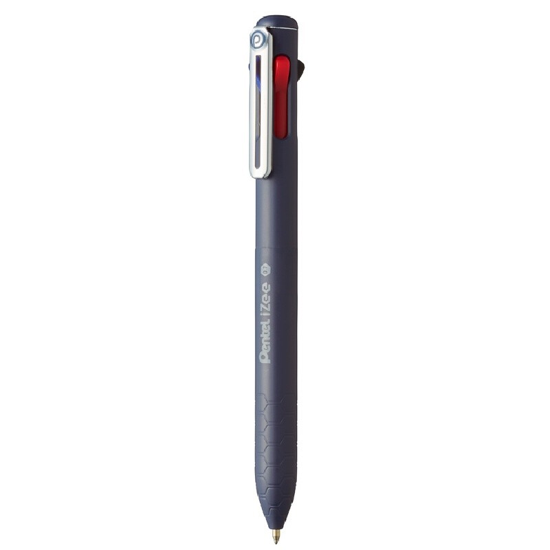 PENTEL ปากกาลูกลื่น รุ่น iZee BXC467-DC 4in1 หมึกสีน้ำเงิน ขนาด 0.7 มม.
