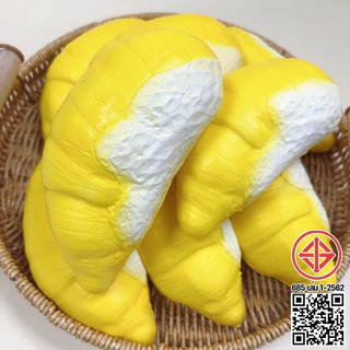 ของเล่นบีบคลายเครียด Squishy ขนมปังเหนียวที่เพิ่มขึ้นช้า ของเล่นบีบอัด ไม่เหนียวติดมือ
