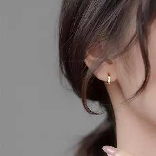 Beehive Earrings ต่างหูเงินแท้ S925 [MERCELO]