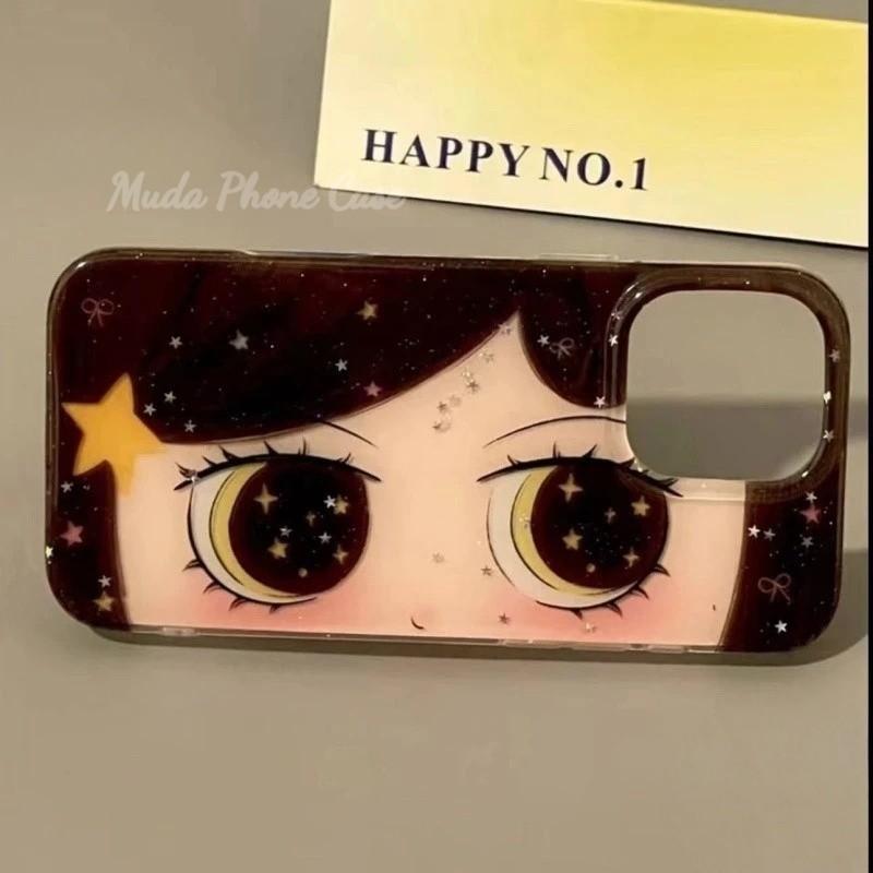 ✨case for samsungเคสผงกะพริบ ลายตาแคตรูนดาว สำหรับGalaxy A02S M02S A025 A04E A03 A05S A06 A123 F23 A
