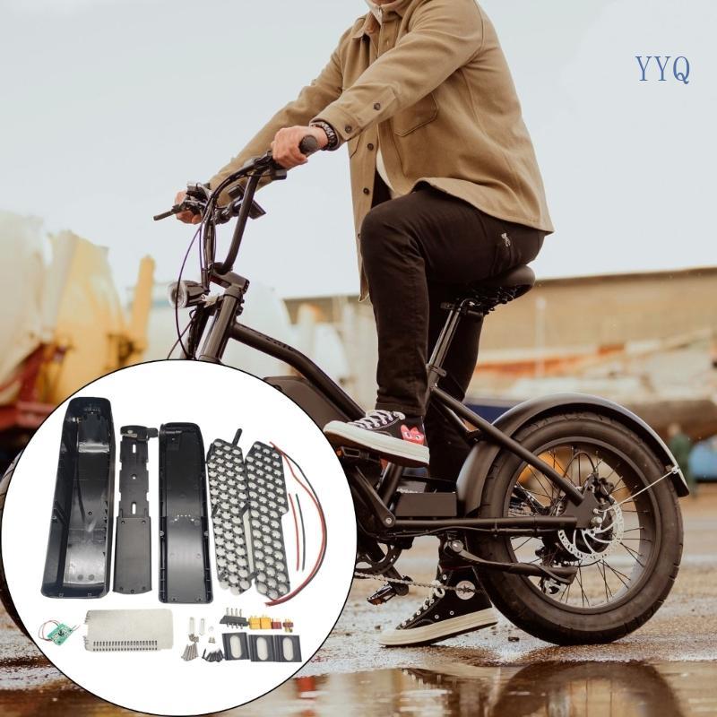 YYQ Durability กันน้ํา 36V48V EBike กล่อง 52x18650Cell DIY สําหรับ HaiLong