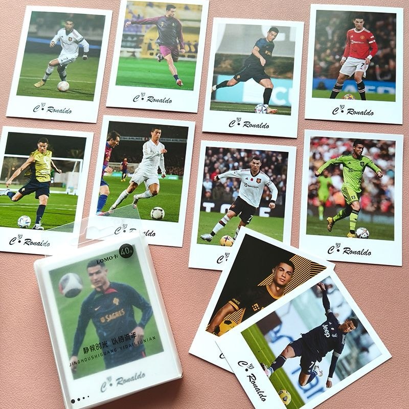การ์ด LOMO Ronaldo Cristiano Ronaldo CR7 World Cup C Ronaldo Card Cristiano CR7 World Cup Merchandis