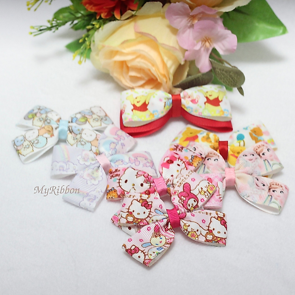 กิ๊บติดผมเด็กลายการ์ตูน - งานแฮนด์เมด ชิ้นละ 15 บาท