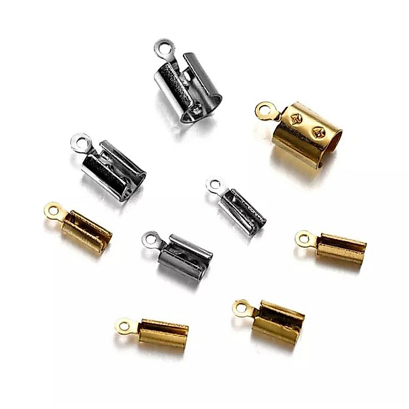 ปิดปลาย สแตนเลส (10-30 ชิ้น )หัวเข็มขัด สําหรับสร้อยคอ สร้อยข้อมือ DIY พร้อมส่งจากไทยเครื่องประดับงาน handmade