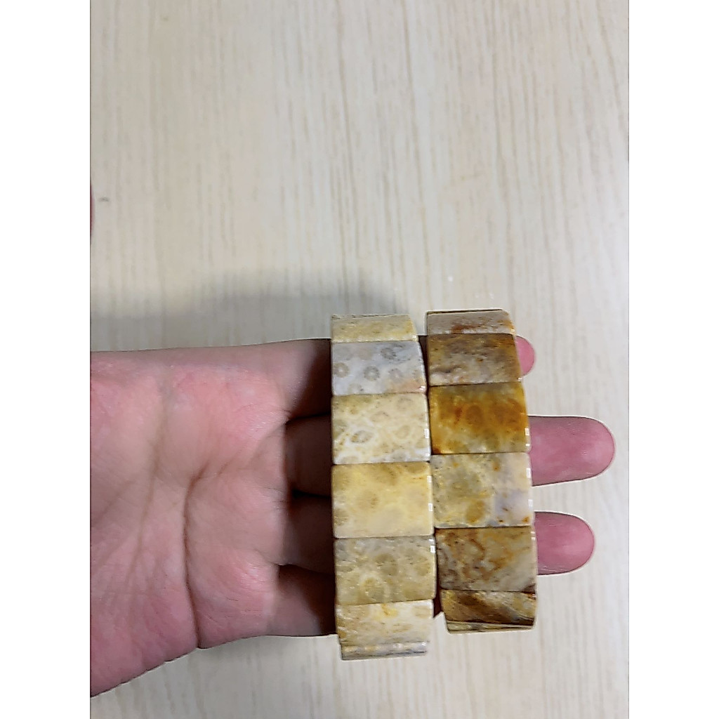 สร้อยข้อมือหยกธรรมชาติ สีชมพู สไตล์บูติก