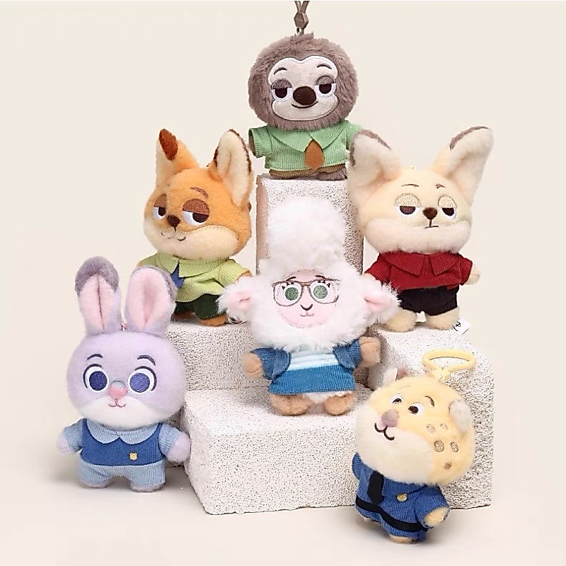[พร้อมส่ง] พวงกุญแจตุ๊กตาการ์ตูน ซูโทเปีย (Zootopia) 😍😍