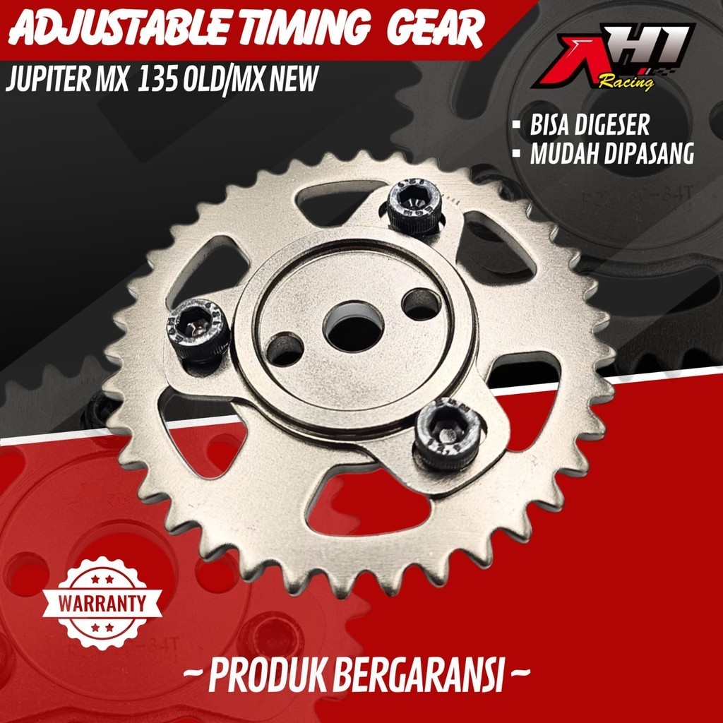 เกียร์ CENTRIC GEAR AH1 RACING 38T JUPITER MX JUP MX OLD JUP MX NEW AH1 RACING