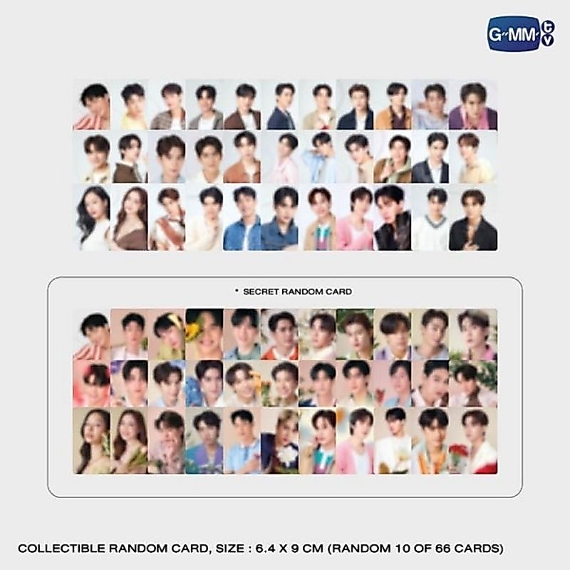 [จัดส่งวันถัดไป] [JAPAN COLLECTION] GMMTV COLLECTIBLE RANDOM CARD GMMTV POP-UP STORE IN JAPAN