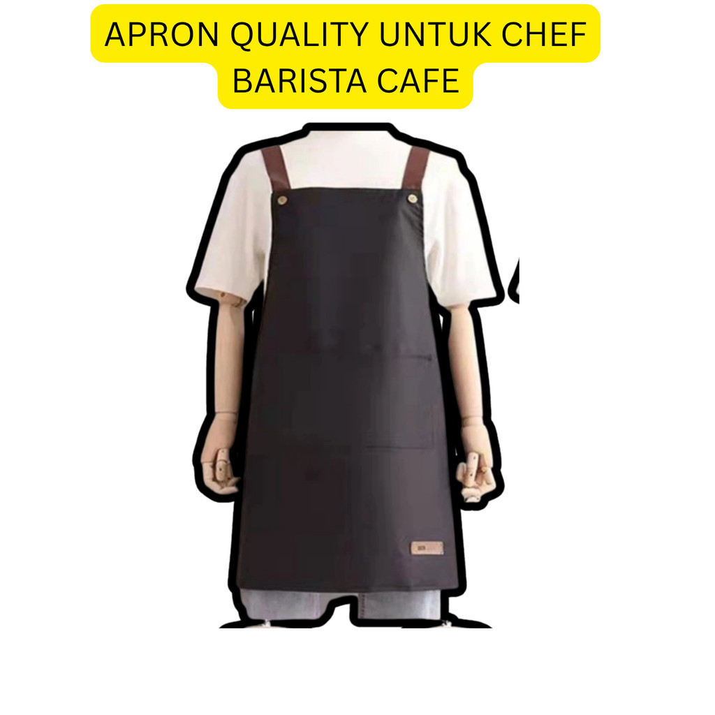 KITCHEN APRON / COTTON APRON / WATERPROOF APRON / QUALITY SUITABLE สําหรับ CHEF / BARISTA