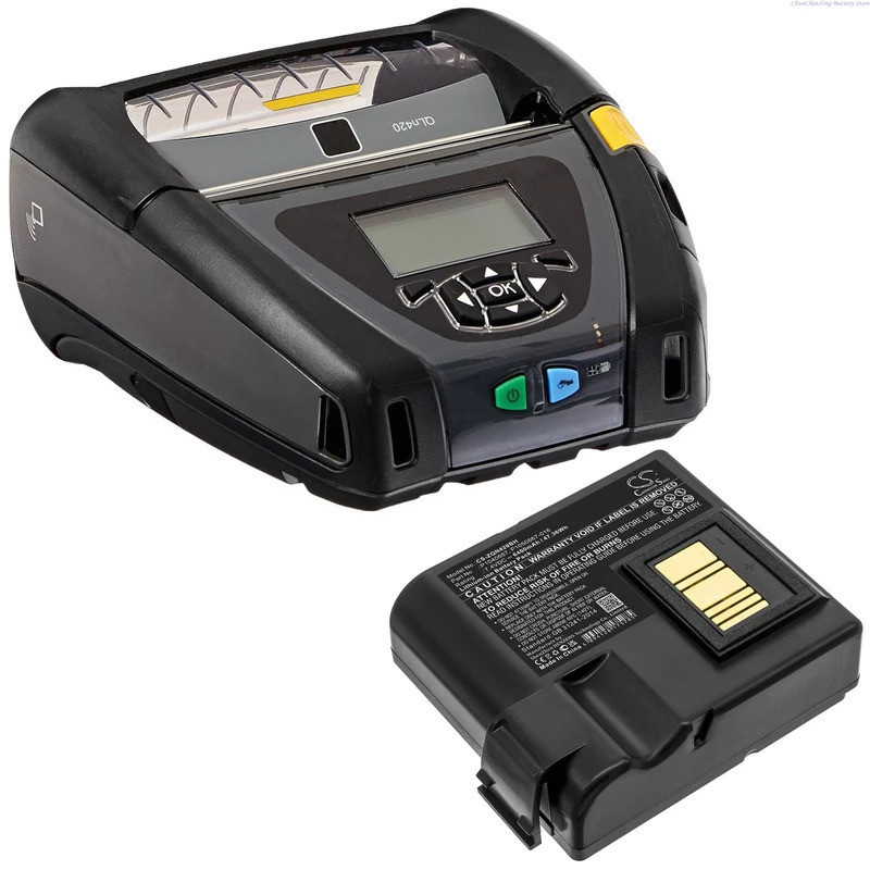 7.4V 4400mAh /5200mAh/6400mAh แบตเตอรี่เครื่องพิมพ์แบบพกพา P1040687,พี1050667-016,BRY-MPP-68MA1-01 ส