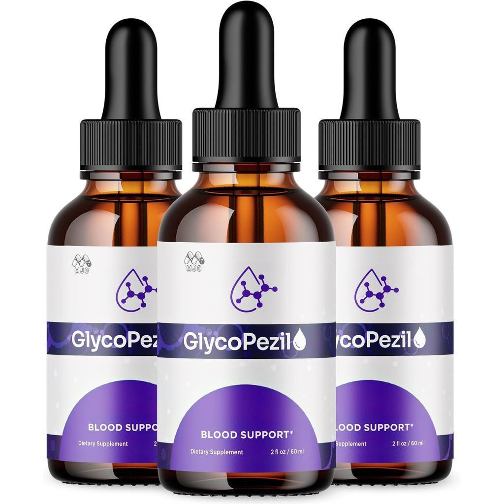(3แพ็ค)GlycopezilDrops,OfficialGlycopezilHealthSupportdropswithAllIngredients,AdvancedHealth&Wellnes