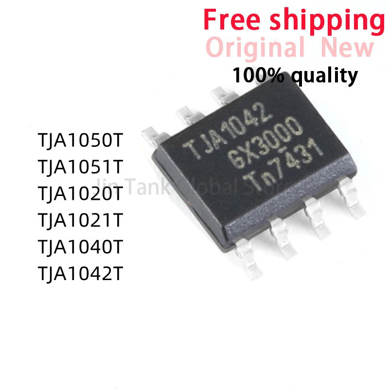 5PCS TJA1050T TJA1051T TJA1042T TJA1040T TJA1020T TJA1021T TJA1050 TJ1051 TJA1042 A10440/C A1020 A10