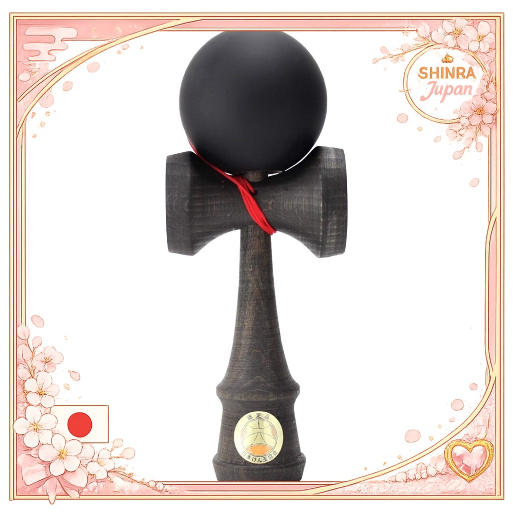 《Direct From Japan》  Japan Kendama Association Certified New Competitive Kendama Ozora Street Black 