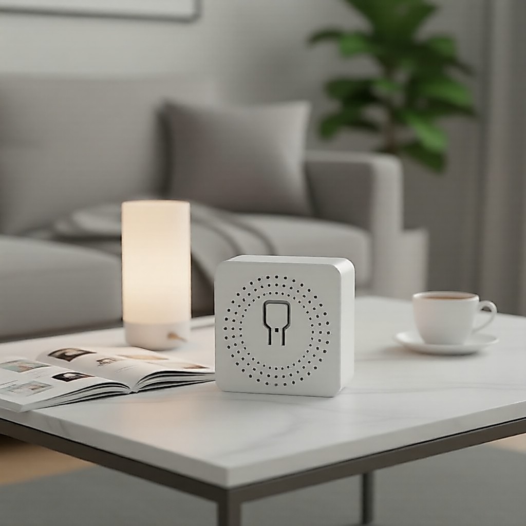 WiFi Mini 16A สมาร์ทโมดูลสวิทช์รองรับสายไฟคลิป Alexa Google Home Voice Control