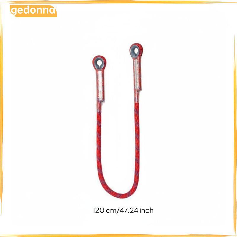 [gedonna] Bovine Tail Lanyard Shock Absorbing Oxtail Rope High Strength Climbing Lanyard สําหรับ Cli