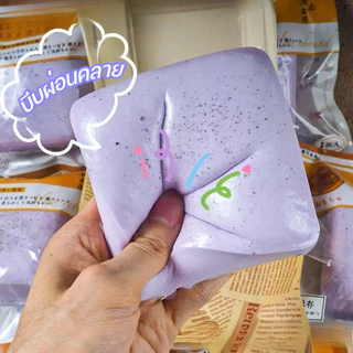 COD Squishy สกุชชี่ ของเล่นบีบ ขนมปังนุ่ม คืนตัวช้า ลของเล่นบีบ คลายเครียด ของเล่นแก้เครียด บีบผ่อนคลาย พกพาง่าย