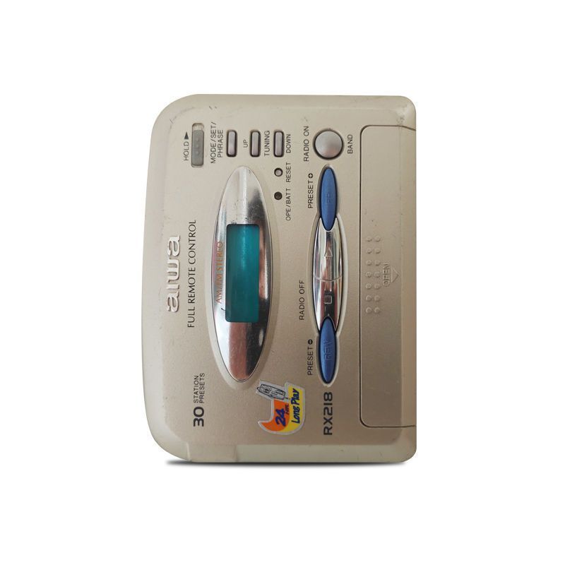 ชีกงไห่ เมือง วูเฉียว สินค้า Co., Ltd. AIWA AIWA เครื่องเล่น Walkman Walkman รุ่นเก่า RX218 Walkman