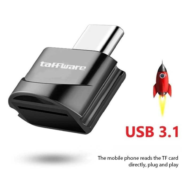 เครื่องอ่านการ์ด NYLASTR USB Type C OTG MicroSD - P31