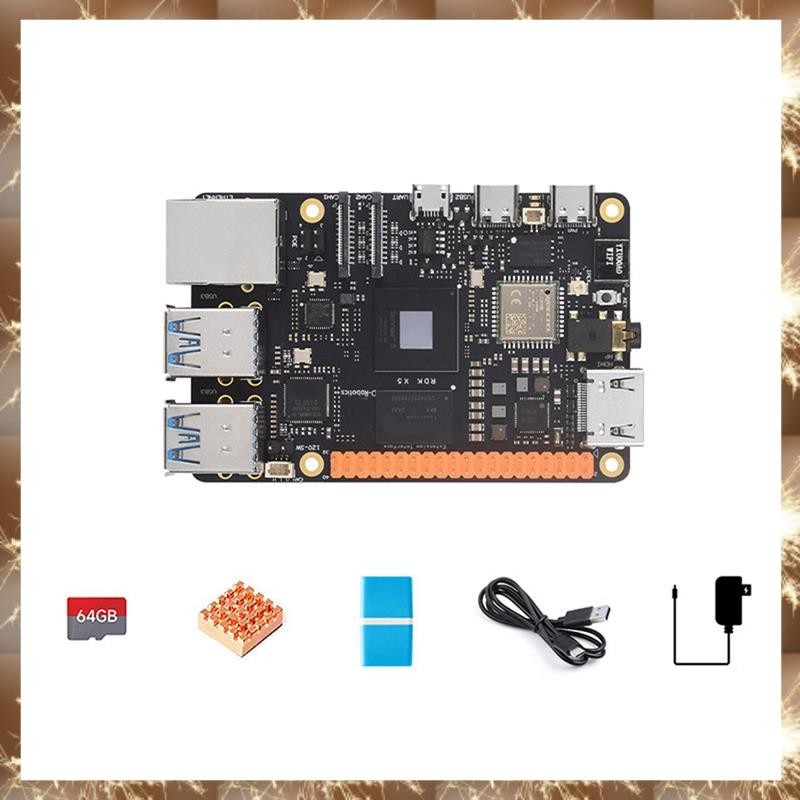(OKB)RDK X5 4GB Development Board Basic Kit สําหรับคอมพิวเตอร์และหุ่นยนต์อัจฉริยะรองรับพลังงานคอมพิว
