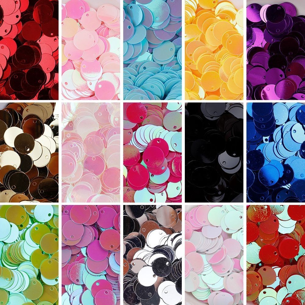 20gr เลื่อมรอบ 10 มม. เหรียญ Broci Dollar Mote Plate