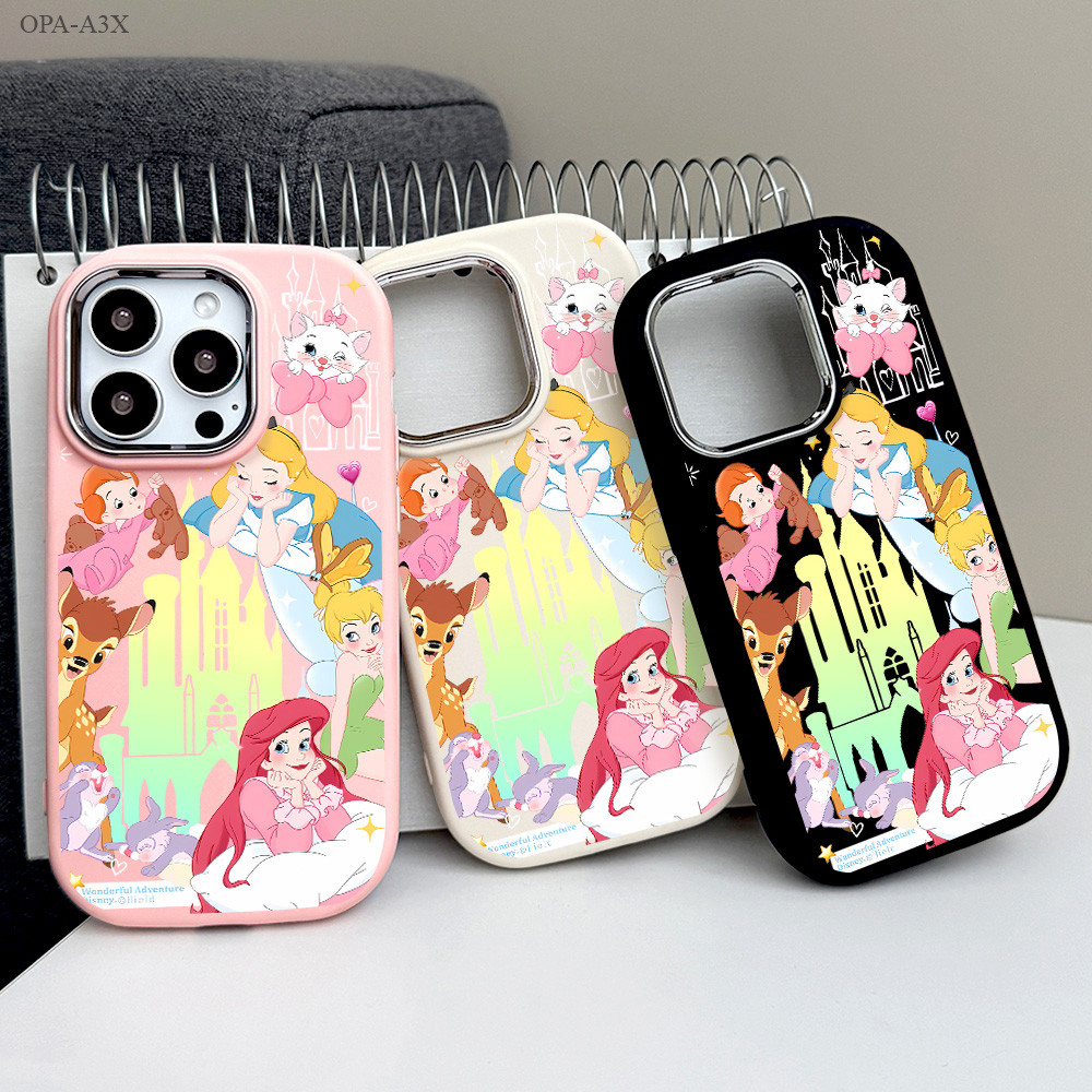 OPPO A3 A3X A60 A79 Reno 5 7Z 12 12F 13 13F Pro 4G 5G เคส เคสออปโป้ สีชมพู สีดำ XPD