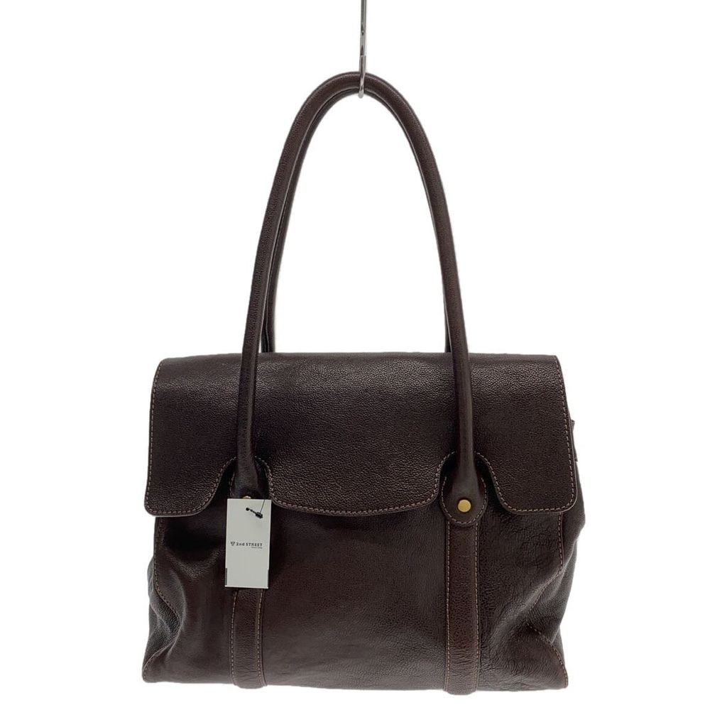Tsuchiya Kaban Boston bag leather Brown Direct from Japan Secondhand