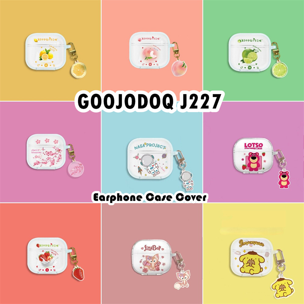 READY STOCK!นําไปใช้กับ GOOJODOQ J227 เคส Case เคสหูฟัง การ์ตูนชุดนวัตกรรม ซิลิโคนนุ่ม เคส เคสหูฟัง