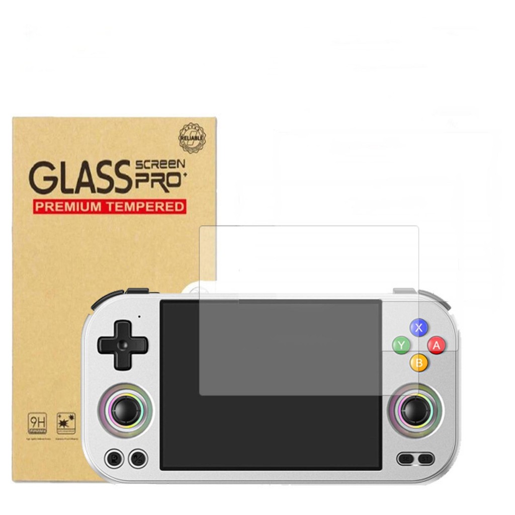 9H HD กระจกนิรภัยป้องกันหน้าจอสําหรับ Anbernic RG477M - ฟิล์มใสความแข็งแรงสูงสําหรับ RG477M เครื่องเ