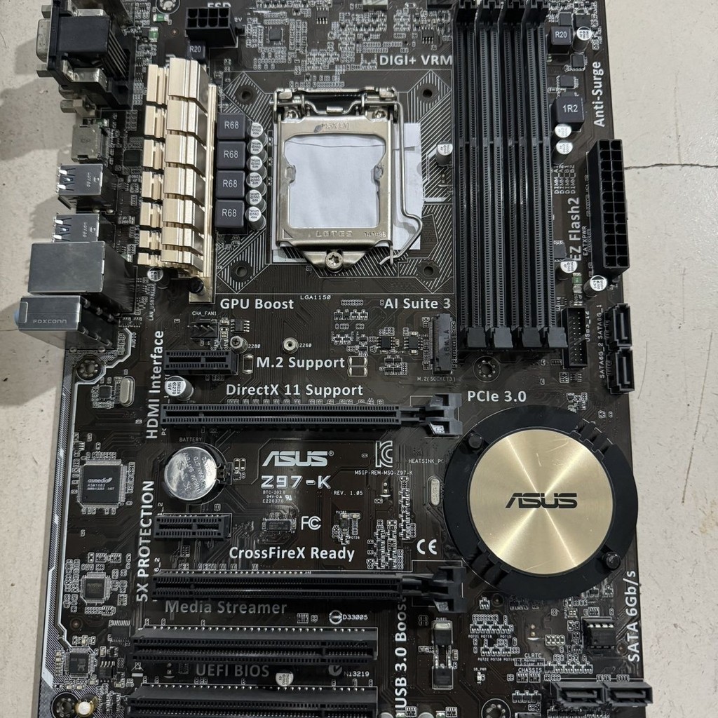 เมนบอร์ด ASUS Z97-K R2.0 B85-PRO GAMER รองรับซีพียู 1150 พินทุรุ่นและ DDR3