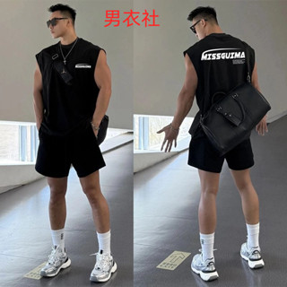 เสื้อกั๊กผ้าฝ้ายแท้ไซส์ใหญ่สำหรับผู้ชาย เหมาะสำหรับกีฬาและสว…