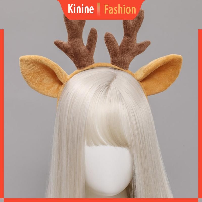 KIN Furry Deer Ears แถบคาดศีรษะ การ์ตูน สร้างลุคให้สนุกขึ้น