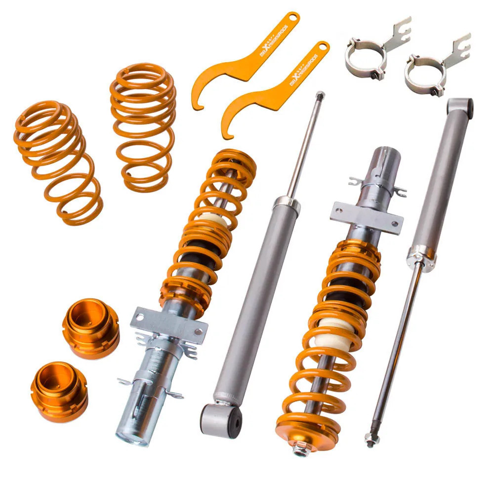 [NEW] 4x Coilover ฤดูใบไม้ผลิ Suspension สําหรับ Vw Polo Mk5 6r 6c ที่นั่ง Ibiza 6j โช้คอัพสําหรับ A