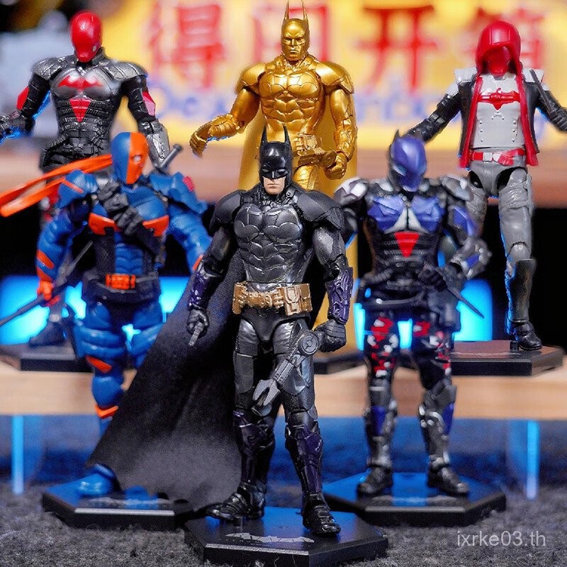 ขายร้อน ️ [1342 คนสรรเสริญ] F5 Kino Starry Sky Yuanye Culture Batman Arcam Knight Figure Movable Sol