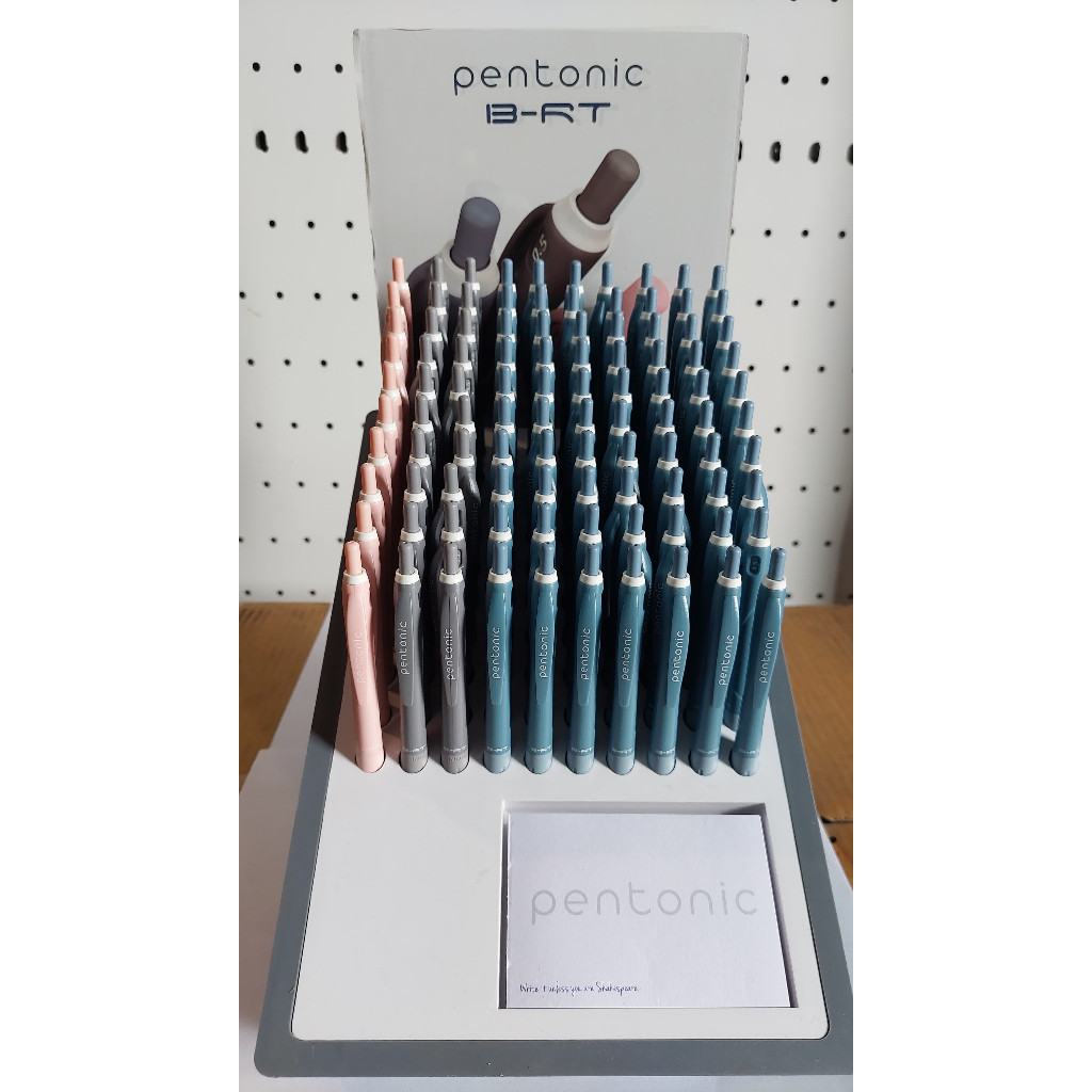 (1 กล่อง = 10 ชิ้น) Pentonic Ballpen BRT SHADES 0.5 mm