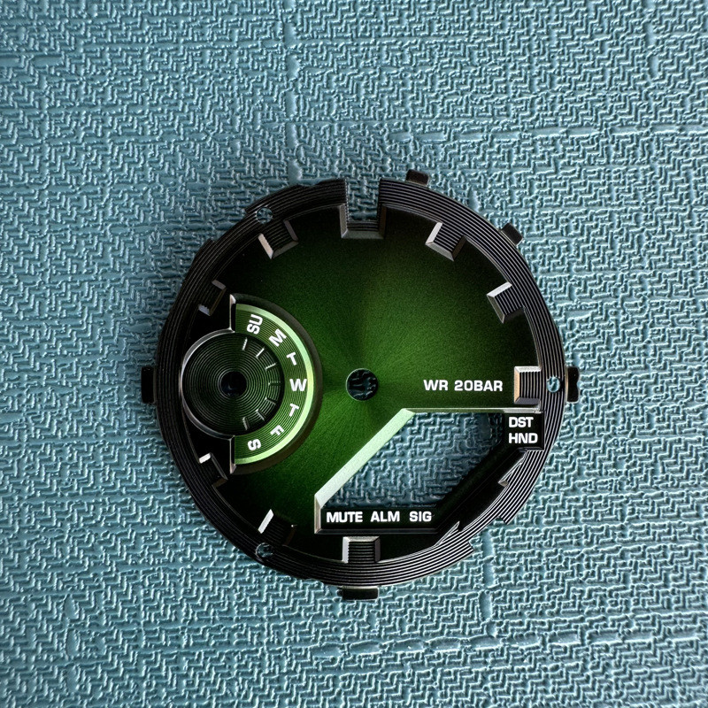 เหมาะสําหรับ GA2100/GA2110 ดัดแปลงโลหะ Dial Surface Sun รูปแบบแปรง Matte Dial Dial