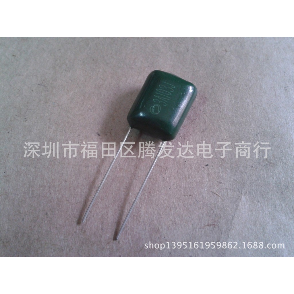 CL11 ตัวเก็บประจุโพลีเอสเตอร์ 3A103J 1,000V103J 0.01 UF คุณภาพการรับรองคลังสินค้าพร้อม 4.6