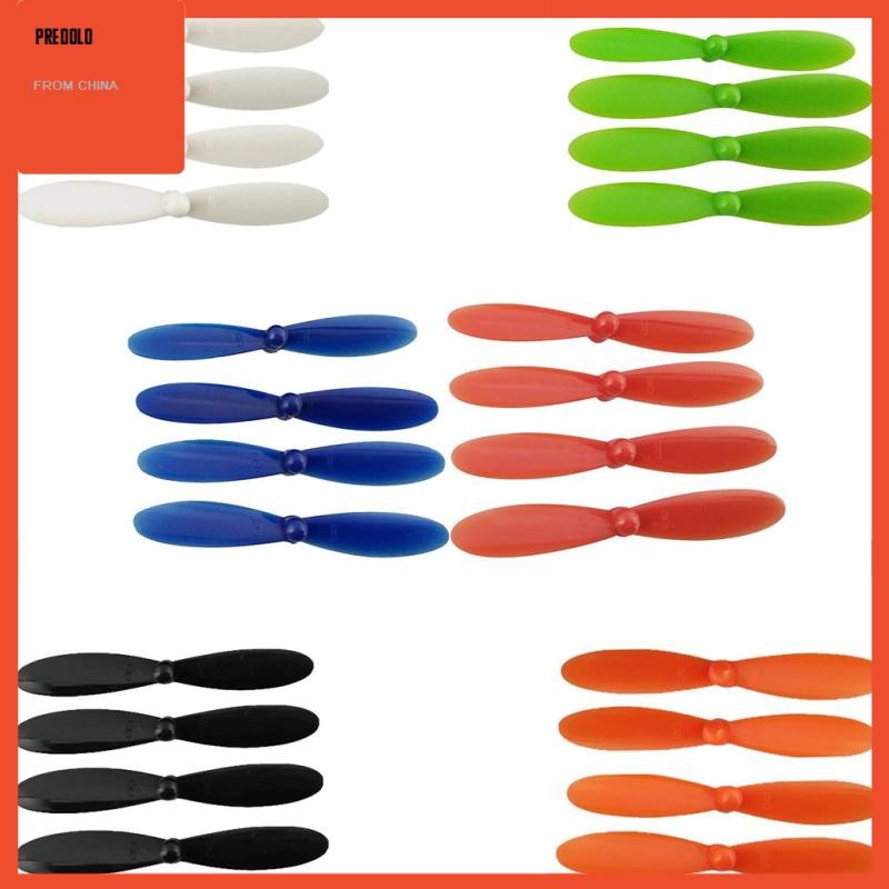 [Predolo] ใบพัด 5.5 ซม. 4 ชิ้นสําหรับ H107P H107C+ H107D+, RC เฮลิคอปเตอร์ Quadcopters