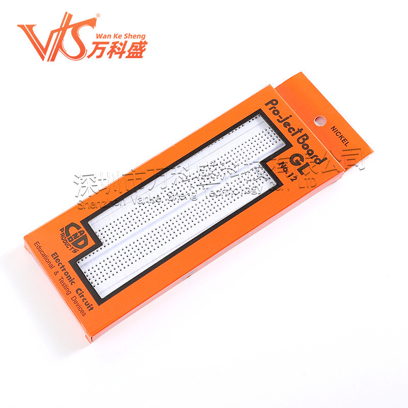 840-Hole Breadboard GL-12 175 * 67 * 8 มม.คุณภาพสูง Hole Board Universal Board สามารถ Spliced Combin