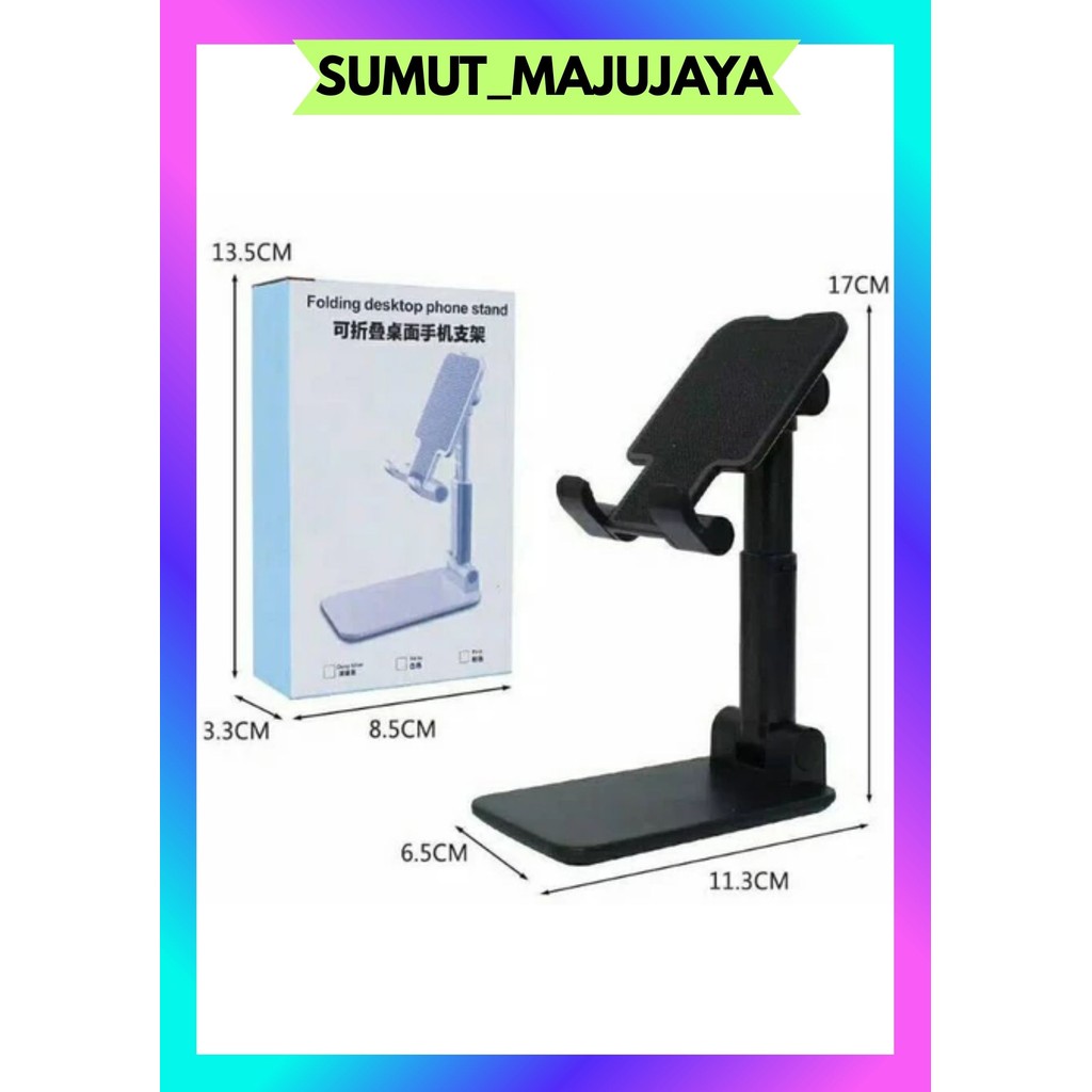 SMJ STAND FOLDING PHONE HOLDER HD23 STENT HP สําหรับ ONLINE SCHOOL CHILDREN HD-23