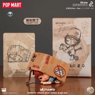 POPMART Hirono Echo Series ฟิกเกอร์ของเล่น Mystery Box Gift